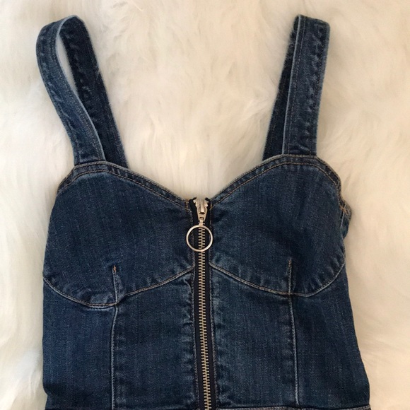 Jean mini dress - Picture 1 of 4